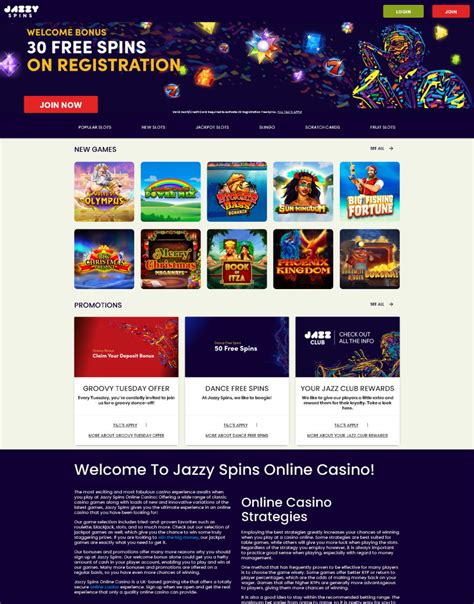 jazzy spins casino
